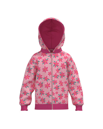 Collage Pink - Girls Hoodie