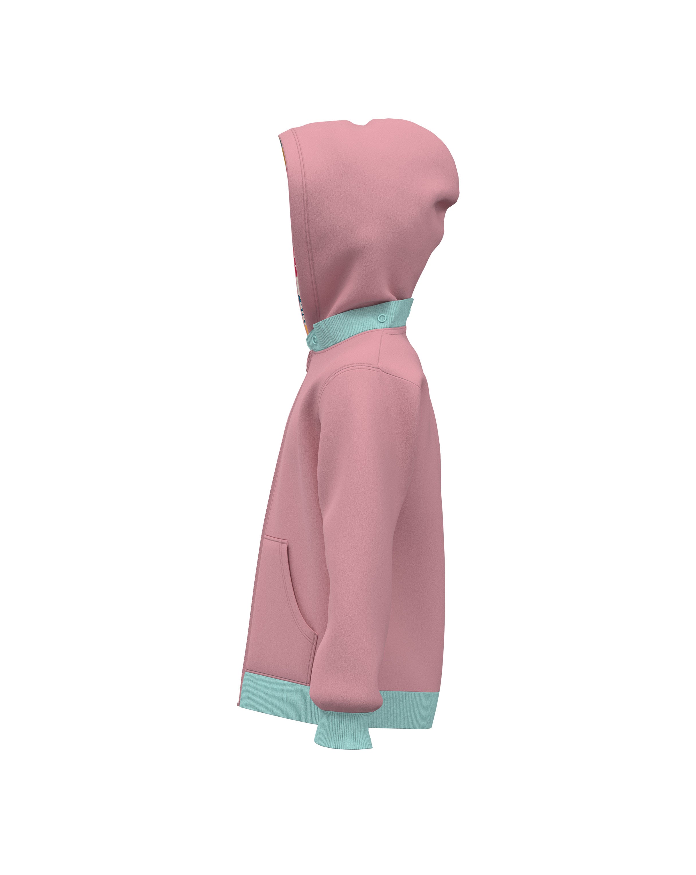 Charm Pink - Girls Hoodie